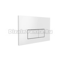 Кнопка смыва для унитаза Tokito Tatsumaki Square пластик, цвет белый