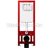 Инсталляция для унитаза Tokito Compact 43 крепление к полу и стене, с регулировкой по высоте