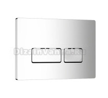 Кнопка смыва для унитаза WAVE V3 552530 АБС-пластик, цвет глянцевый хром