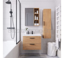 Мебель для ванной комнаты IKA Alta 80 Дуб Корбридж натуральный
