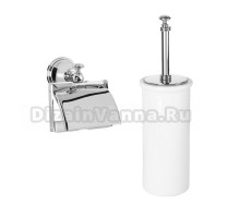 Набор Держатель Tiffany World Harmony TWHA219cr + Ершик TWHA120cr