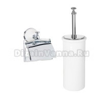 Набор Держатель Tiffany World Harmony TWHA219bi/cr + Ершик TWHA120cr