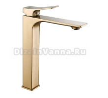 Смеситель для раковины Shevanik S6111G золотой сатин