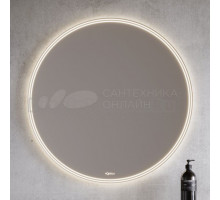 Зеркало круглое Aqwella Moon MOON0206CH 60 с подсветкой, с подогревом