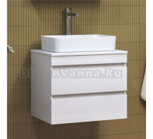 Тумба с раковиной Vigo Urban 60 подвесная, белая, раковина Urban 50
