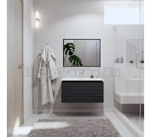 Мебель для ванной комнаты Itana Eva 80 подвесная, Эмаль Графит