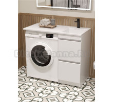 Тумба с раковиной DIWO Тольятти 100 R с раковиной Тольятти