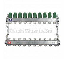Коллекторная группа Arrowhead CS-300 1" ВР-3/4" НР, 10 выходов, без расходомеров