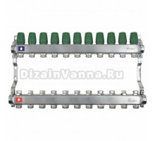 Коллекторная группа Arrowhead CS-300 1" ВР-3/4" НР, 11 выходов, без расходомеров