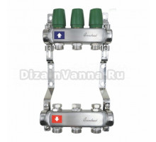 Коллекторная группа Arrowhead CS-300 1" ВР-3/4" НР, 3 выхода, без расходомеров