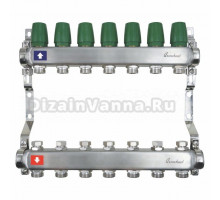 Коллекторная группа Arrowhead CS-300 1" ВР-3/4" НР, 7 выходов, без расходомеров