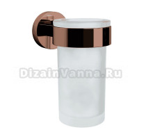 Стакан для ванной Wasserkraft Asphe 77728 настенный, медь, стеклянный