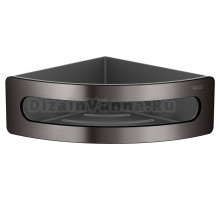 Полка Keuco Elegance 11657 титан черный шлифованный, антрацит