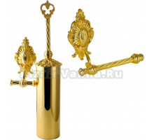 Набор Ершик Migliore Elisabetta 17064 золото + Держатель 17059 золото