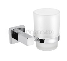 Стакан для ванной Kaiser Canon KH-2305 настенный, хром, стеклянный