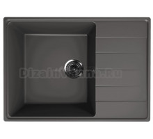 Мойка кухонная Ulgran Quartz Prima 700-09 асфальт