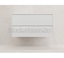 Тумба под раковину Style Line ЛИМА 100см подвесная LINE 100 2 ящика PLUS Белый Матовый ЭМАЛЬ