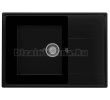 Мойка кухонная Ulgran Quartz Prima 700-07 уголь