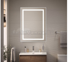 Зеркало BelBagno Kraft 60x80 с подсветкой, сатин