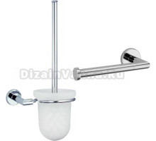 Набор Ершик Nofer Line 16518.B с глянцевой ручкой + Держатель 16505.B