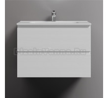 Тумба под раковину Sancos подвесная Folk 2я цв. Bianco FL70W