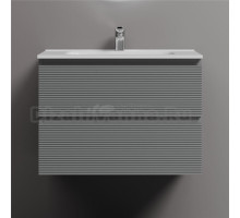 Тумба под раковину Sancos подвесная Folk 2я цв. Ergraut Soft FL70ES