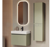 Мебель для ванной комнаты Aqwella Pure 65 шалфей зелёный