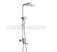 Душевая стойка Shevanik S7036L сатин