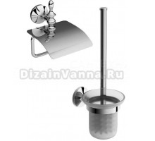 Набор Ершик Art&Max Bohemia AM-E-4281-Cr + Держатель AM-E-4283-Cr