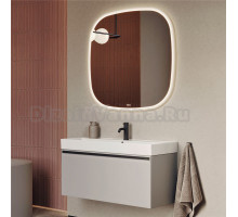 Мебель для ванной комнаты Aqwella Pure 80 серый туман