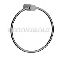 Держатель для полотенец Kaiser Vita KH-3253 вороненая сталь, кольцо
