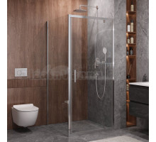 Душевой уголок Cezares Molveno A 1 100 C Cr IV 100х100 см, профиль хром, стекло прозрачное