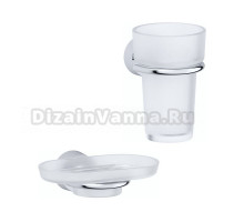 Набор Стакан FBS Nostalgy NOS 006 + Мыльница NOS 010