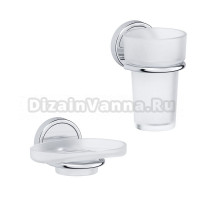 Набор Стакан FBS Luxia LUX 006 + Мыльница LUX 010