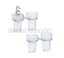 Набор Стакан FBS Esperado ESP 007 двойной + Дозатор ESP 008 со стаканом