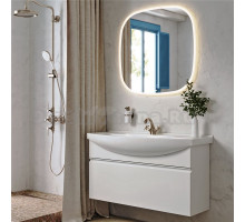 Мебель для ванной комнаты Aqwella Rodos 105 белая