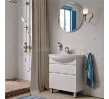 Мебель для ванной комнаты Aqwella Rodos 65 напольная, белая