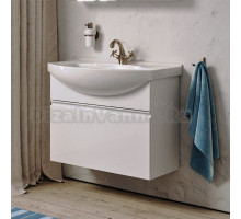 Тумба с раковиной Aqwella Rodos 85 белая