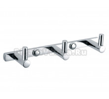 Крючок Kaiser H0003 хром, на шурупах