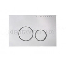 Кнопка смыва для унитаза HYDROSMART 07812.W АБС-пластик, цвет белый