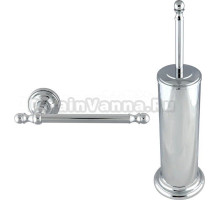 Набор Ершик Migliore Mirella 17237 хром + Держатель 17231 хром