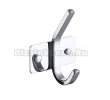 Крючок Kaiser H0041 хром, на шурупах