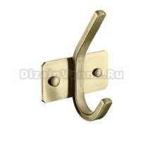 Крючок Kaiser H0051 бронза, на шурупах