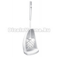 Ершик для унитаза Azur 240620 с подставкой, белый