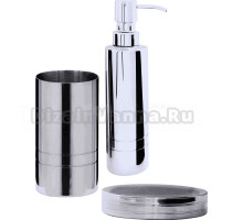 Набор Стакан Ridder London 2106100 + Мыльница 2106300 + Дозатор 2106500