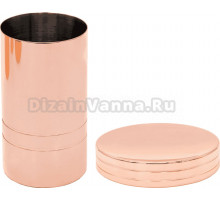 Набор Стакан Ridder London 2106102 медь + Мыльница 2106302 медь