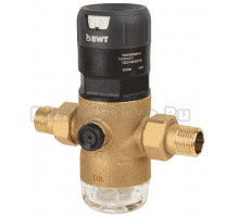 Редуктор давления BWT D1 Eco 3/4'' НР-НР, с визуализацией давления, без манометра, холодная вода