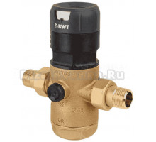 Редуктор давления BWT D1 Eco 3/4'' НР-НР, с визуализацией давления, без манометра, горячая вода