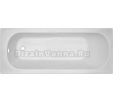 Акриловая ванна CBath Galaxy 180x80 см, встраиваемая, белая, с каркасом