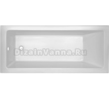 Акриловая ванна CBath Semela 170x75 см, встраиваемая, белая, с каркасом